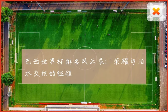 巴西世界杯排名风云录：荣耀与泪水交织的征程